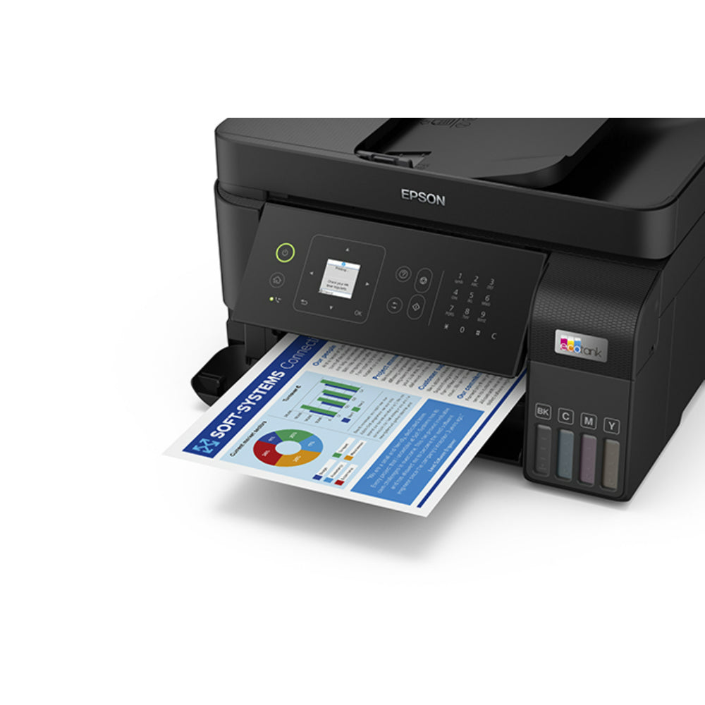 Impresora Multifuncional Epson EcoTank L5590 Negro WiFi